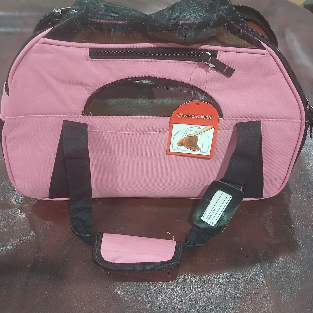 Pink Pet Carrier